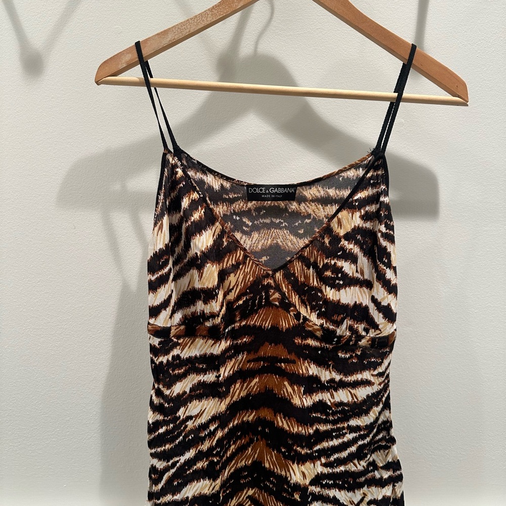 Dolce & Gabbana Vintage Medium Plunge Neckline top